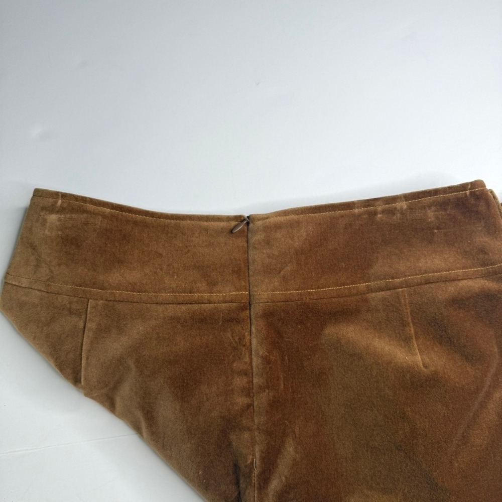 Vintage Sao Paulo Knee Length in Cognac Size 4 - Picture 7 of 10